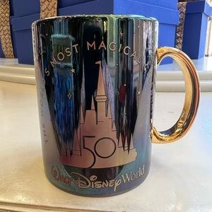 Disney 50th Anniversary Cinderella Castle Mug Grand Finale